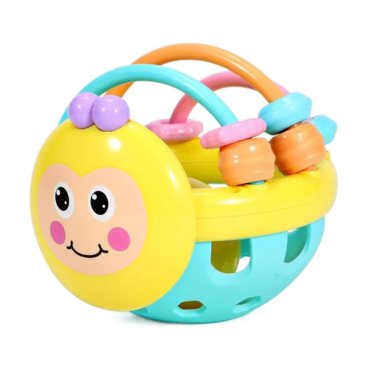 Baby Soft Teething Toys Newborn Early Educational Sensory Teether Rattle Touch Hand Grasping Ball Develop Infant Ball Game Toy